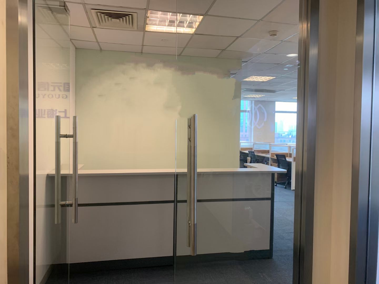 古北路的嘉麒大厦出租219平精装修办公室